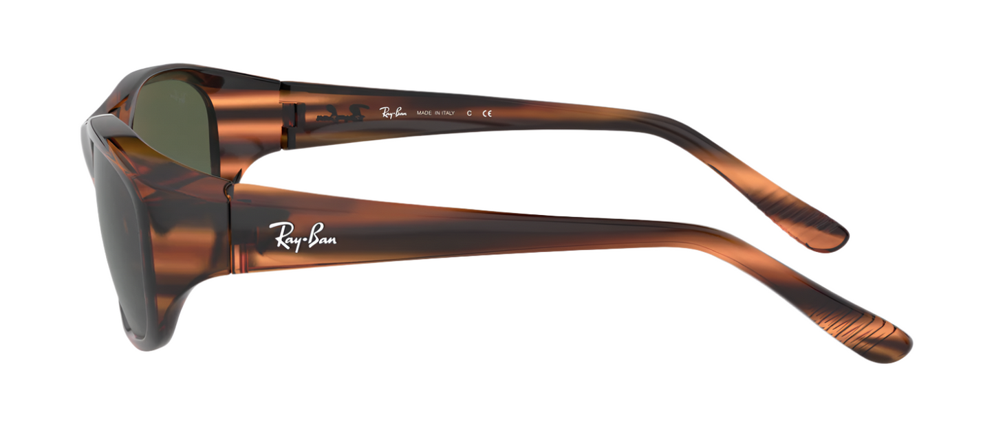 RAYBAN DADDY O RB 2016 BLACK- G-15 GREEN 820/31