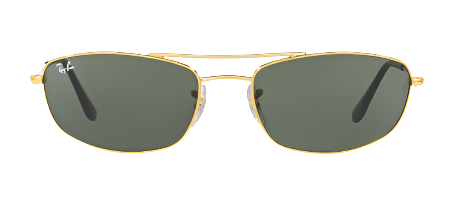 RAYBAN 3383 001 Gold- G-15 Green